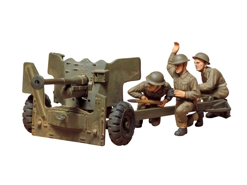 ff5fd8aae84dcc85cdacb548aca88f33 田宫 35005 1/35 英军 6磅反坦克炮 - 图片 1