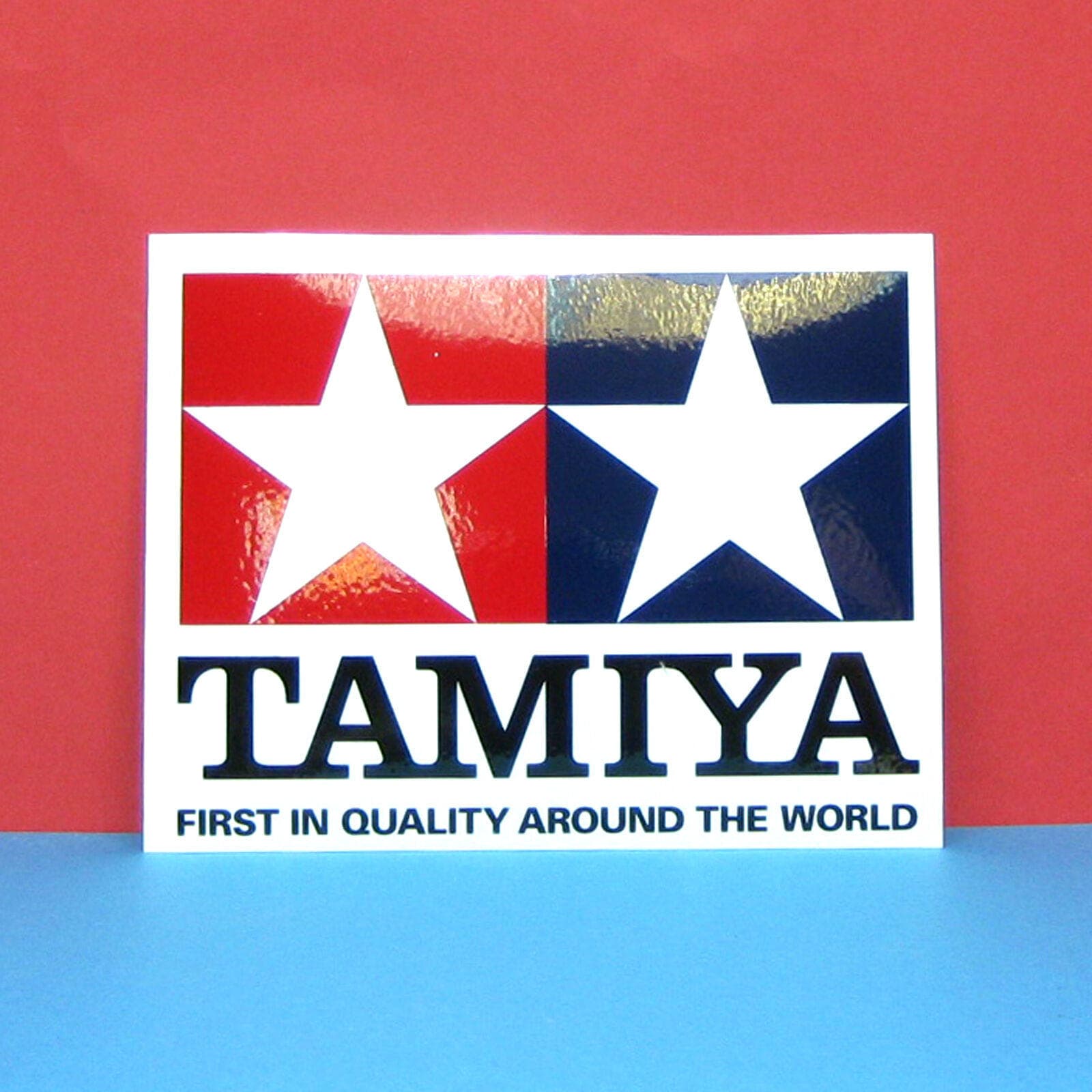 s-l1600 田宫 66748 田宫 Logo Clear Coated Sticker (90mm x 115mm) - 图片 1