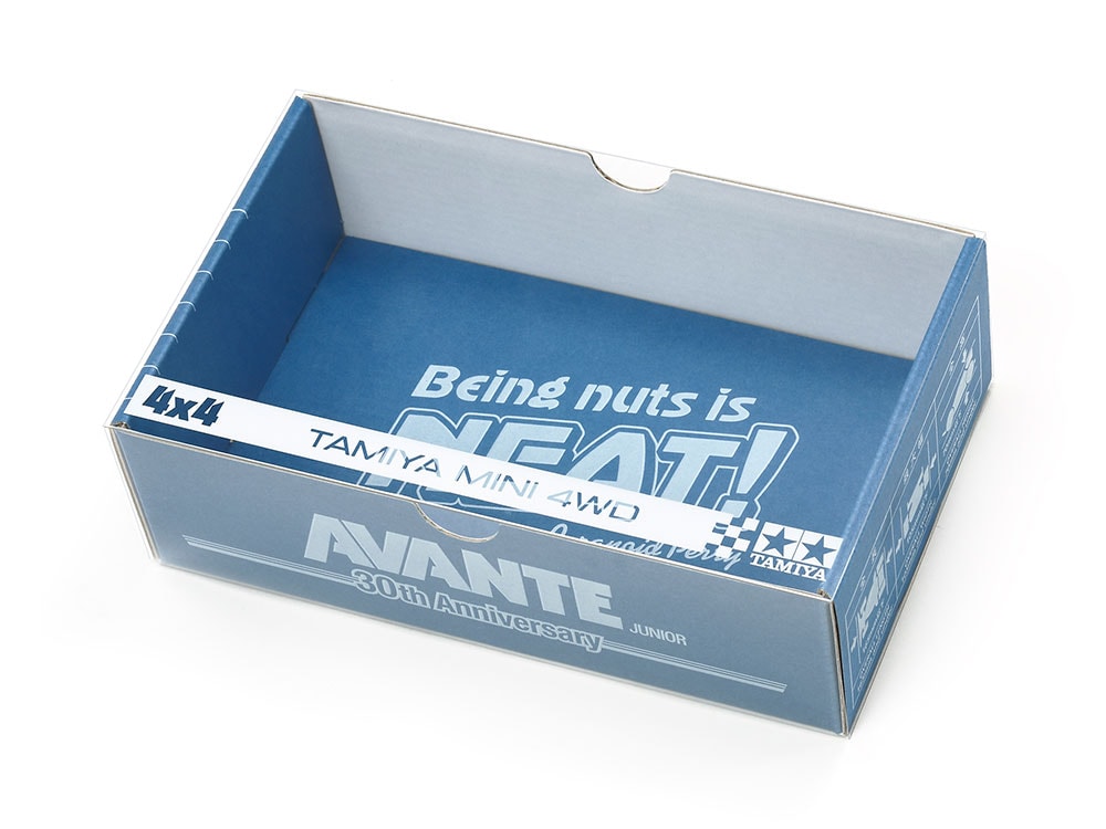 top 田宫 95456 1/32 迷你四驱车 Basic 迷你四驱车 Car Box &袖子(Avante Jr. 30th Anniv.) - 图片 1