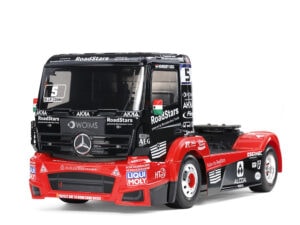 田宫 58683 1/14 RC遥控卡车赛车 梅赛德斯-奔驰 Actros MP4 MB 动力运动 (TT-01 TYPE-E底盘)
