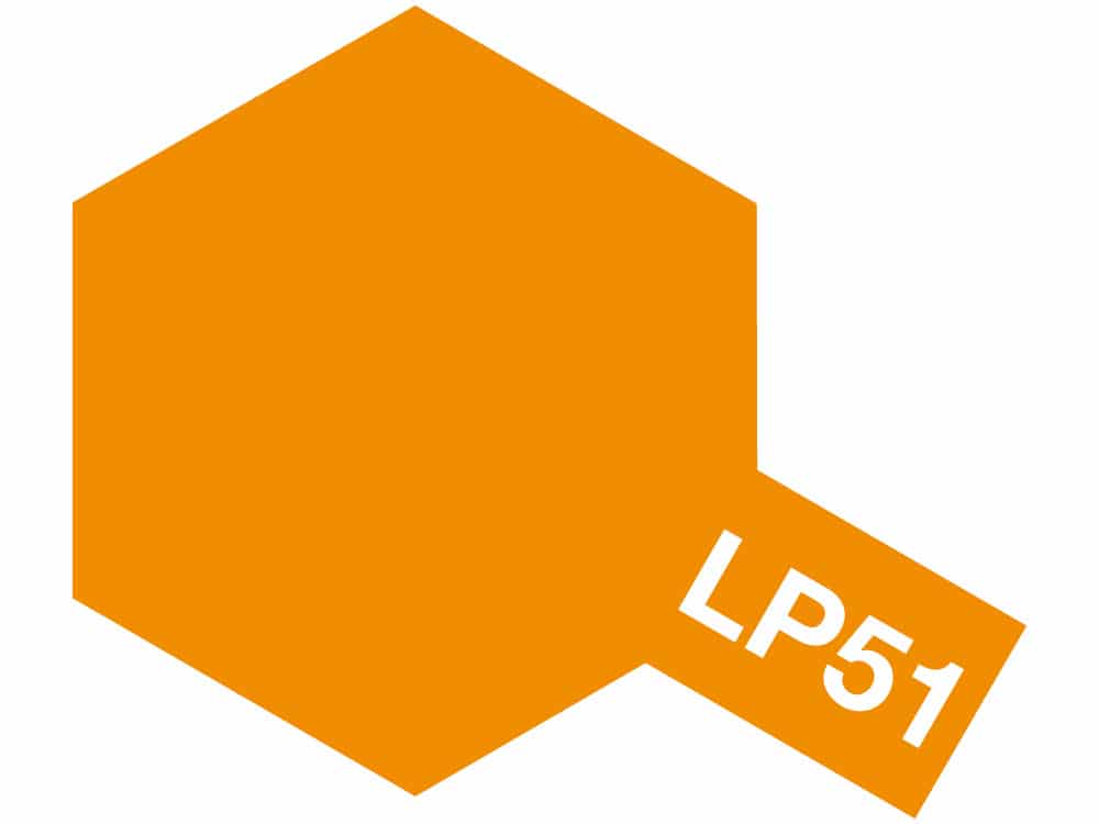 top-24 田宫 82151 Tamiya Color 硝基油漆 LP51 Pure Orange - 图片 1