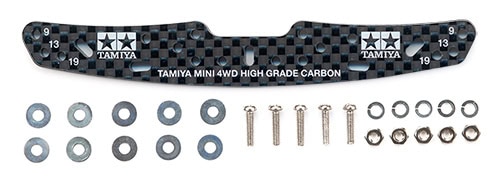 top-3-1 田宫 95258 HG 碳纤维多滚轮设置支架(3mm) - 图片 1