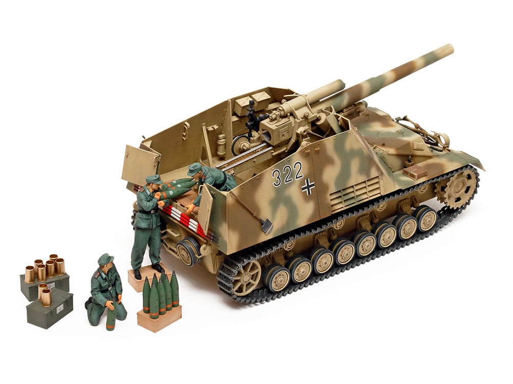top-5-1 田宫 35367 1/35 德国 野蜂式自行火炮(后期生产型) - 图片 1