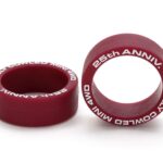田宫 95116 全罩式迷你四驱车 25 周年。低摩擦低断面轮胎（栗色，2 件）