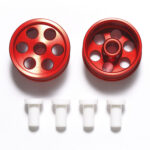田宫 95516 HG 薄型轮胎用铝合金可逆车轮（Super X & XX, Red/2pcs.）