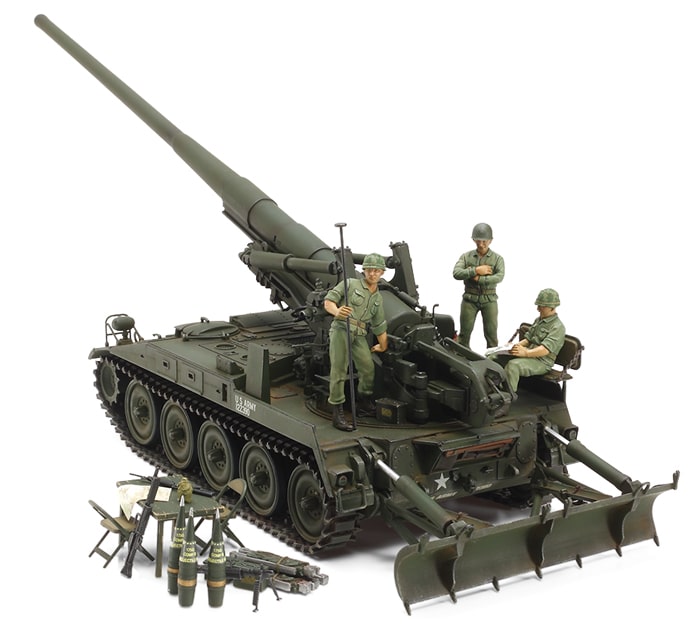 toplarge 田宫 37021 1/35 美国 M107自行火炮(越南战争) - 图片 1