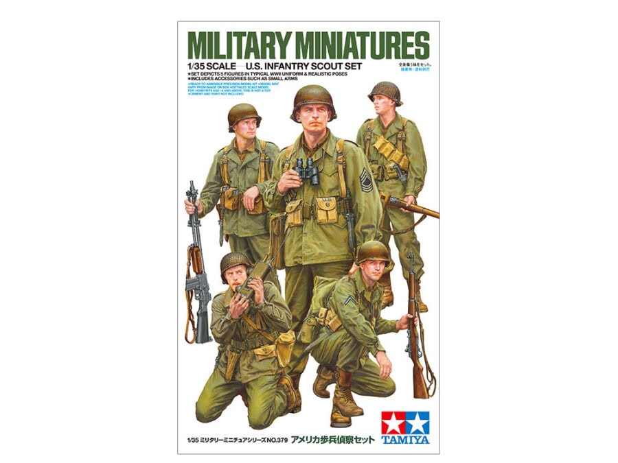 田宫 35379 1/35 美军 步兵侦察套装 - 图片 2
