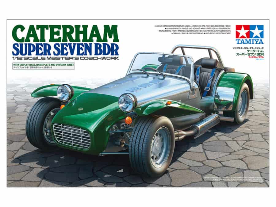 田宫 10204 1/12 凯特汉姆 Super 7 BDR 完成品模型 - 图片 2