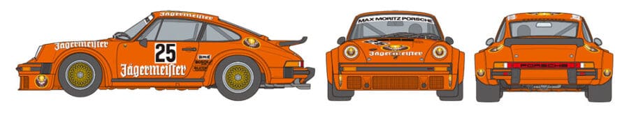 Tamiya 12055 1/12 保时捷 934 野格圣鹿 (附蚀刻零件) - 图片 9