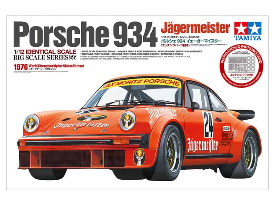 Tamiya 12055 1/12 保时捷 934 野格圣鹿 (附蚀刻零件) - 图片 2