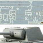 田宫 12646 1/35 德军 豹G坦克 Zimmerit抗磁涂层贴纸