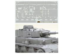 田宫 12650 1/35 德军 IV号坦克J型 Zimmerit抗磁涂层贴纸