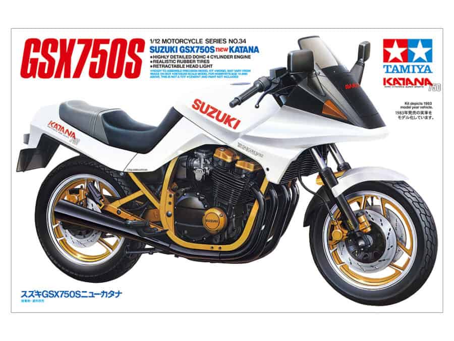 田宫 14034 1/12 铃木 GSX750S 新武士刀 - 图片 2