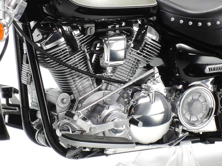 田宫 14135 1/12 雅马哈 XV1600 公路明星改装版 - 图片 6
