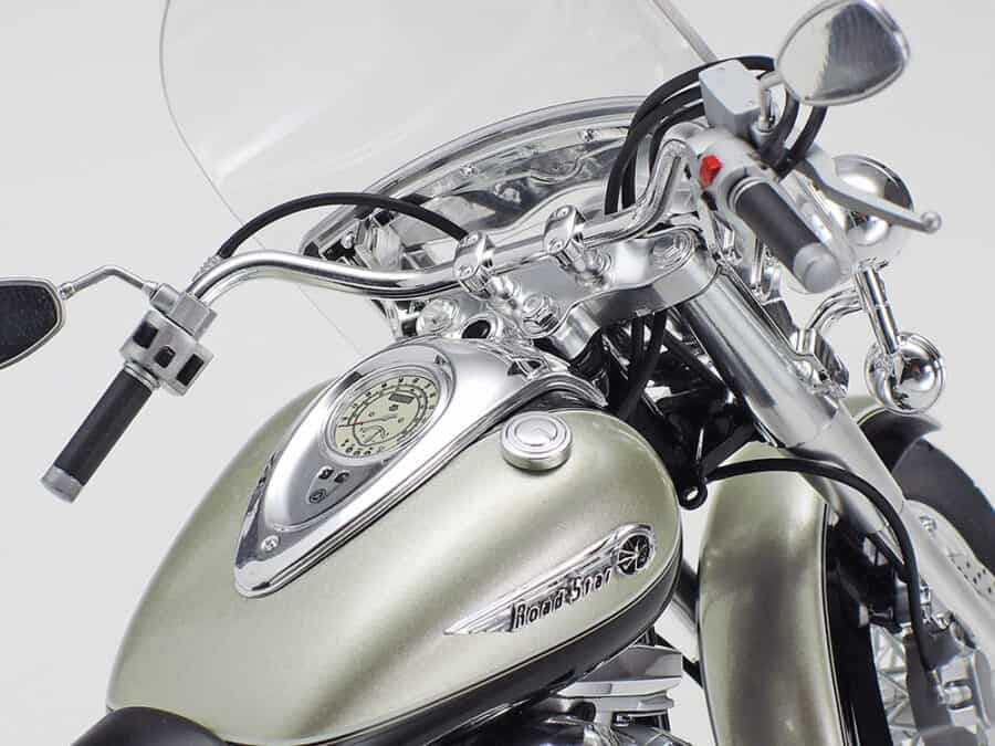 田宫 14135 1/12 雅马哈 XV1600 公路明星改装版 - 图片 7