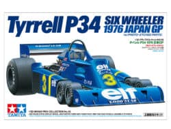 田宫 20058 1/20 泰瑞尔 P34 六轮车1976 日本GP (带蚀刻部件) - 图片 2