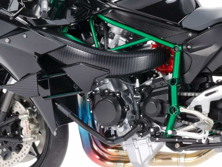 田宫 21160 1/12 川崎 忍者 H2R 完成品 - 图片 3