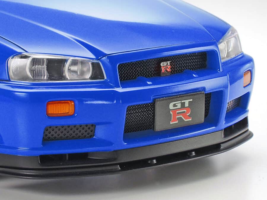 田宫 24210 1/24 日产 天际线 GT-R V.spec (R34) - 图片 3