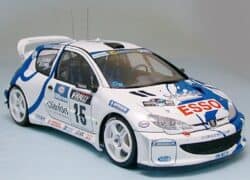 田宫 24221 1/24 标致 206 WRC - 图片 3