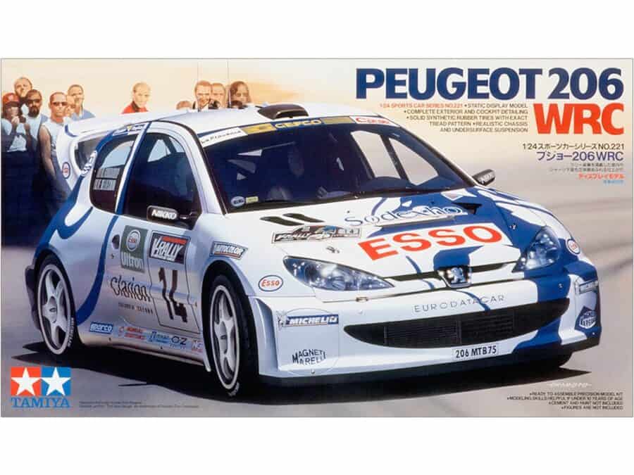 田宫 24221 1/24 标致 206 WRC - 图片 2