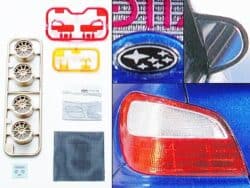 田宫 24240 1/24 斯巴鲁 翼豹 WRC 2001 - 图片 7