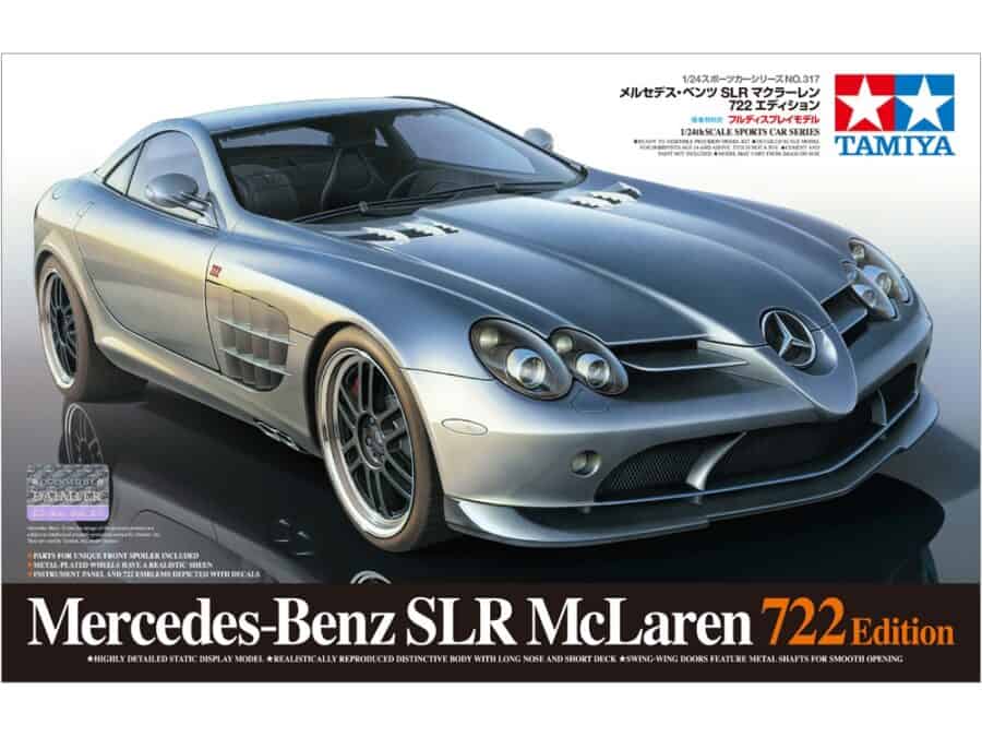 田宫 24317 1/24 梅赛德斯-奔驰 SLR 迈凯轮 722版 - 图片 2