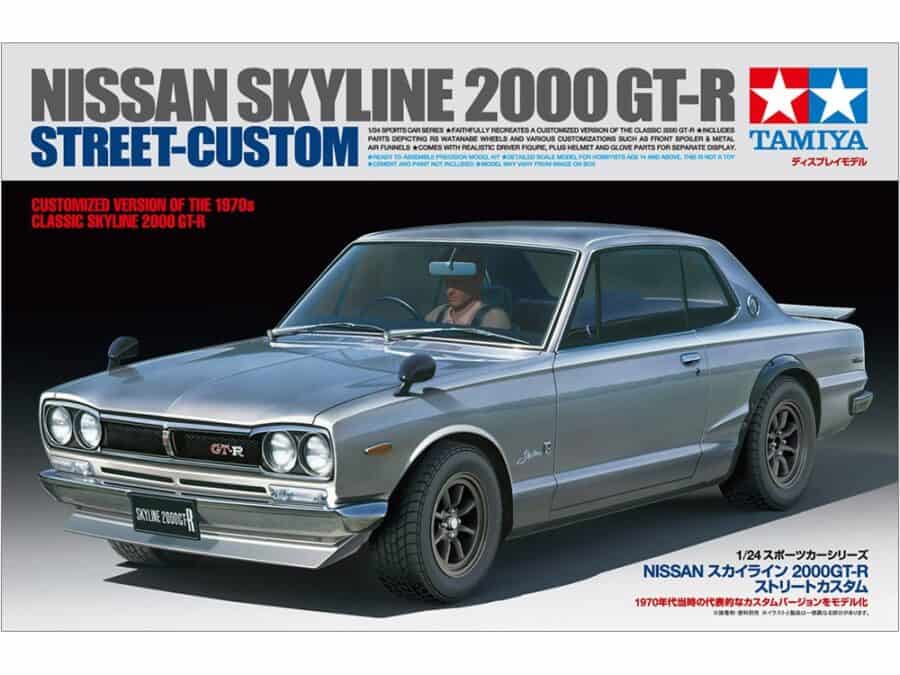 田宫 24335 1/24 日产 天际线 2000GT-R 当代人气改装 - 图片 2
