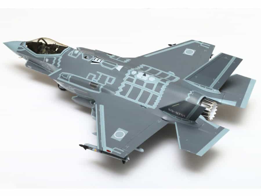 田宫 25414 1/32 F-35A 闪电II战斗机 (带陆上自卫队标记) - 图片 3