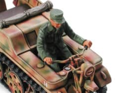 田宫 32502 1/48 德军 SdKfz.2 半履带摩托车 带推车和歌利亚车辆 - 图片 5