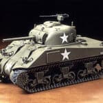 田宫 32505 1/48 美国 M4谢尔曼中坦克 初期型
