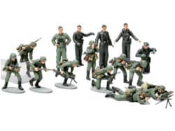 田宫 32512 1/48 二战 德国国防军 步兵套装