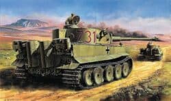 田宫 32529 1/48 德国 虎I坦克 极初期生产型 (非洲师团) - 图片 3