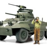 田宫 32551 1/48 美国 M8灰狗轻型装甲车