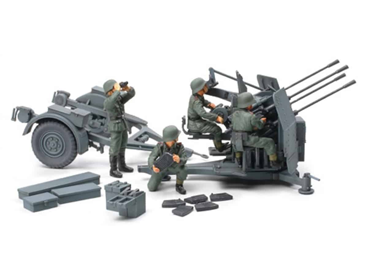 32554_1a 田宫 32554 1/48 德国 2厘米 30/38年式高射炮 - 图片 1