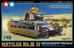 田宫 32572 1/48 英国 玛蒂尔达Mk.III/IV步兵坦克 - 图片 2