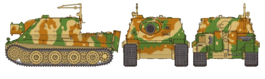 田宫 32591 1/48 德军 38cm突击炮 突击虎式 - 图片 10