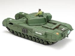 田宫 32594 1/48 英国 丘吉尔MkVII坦克 鳄鱼 - 图片 3