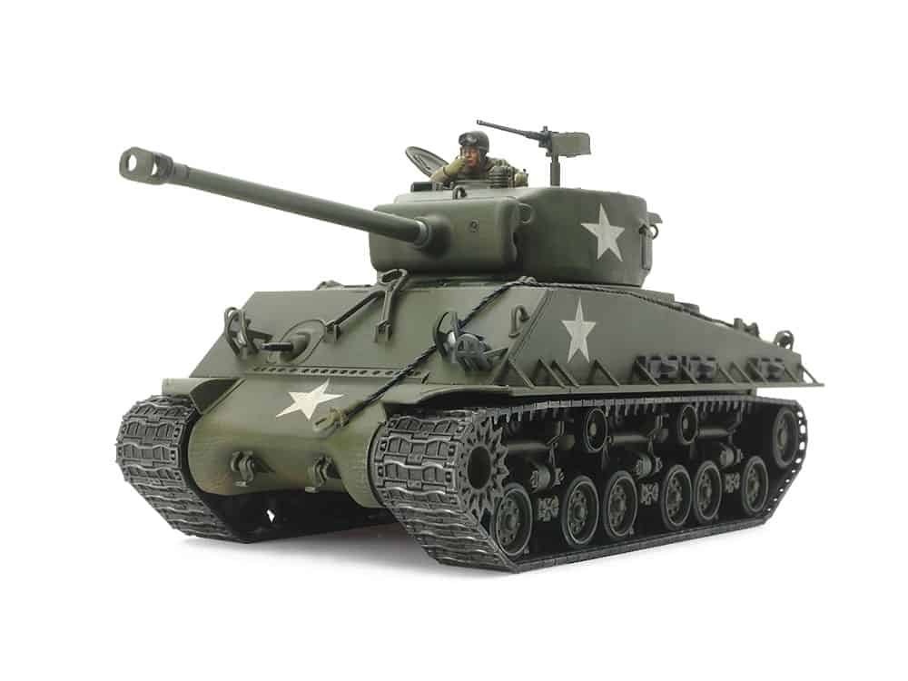 32595_1 田宫 32595 1/48 美国 M4A3E8谢尔曼中坦克“易八” - 图片 1