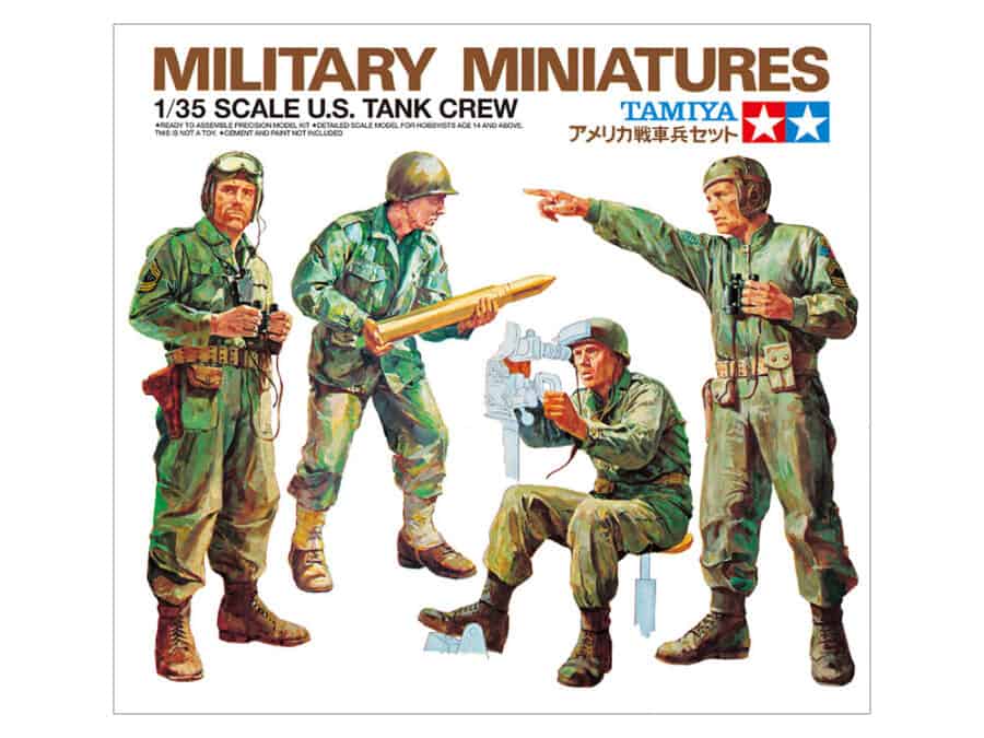 田宫 35004 1/35 美国 坦克乘员组 - 图片 2
