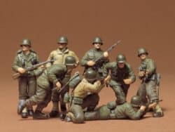 田宫 35048 1/35 二战 美国陆军步兵 欧洲西部战区