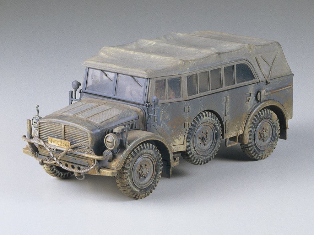 35052_1 田宫 35052 1/35 德国 大型军用车 霍希1a型 - 图片 1