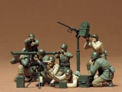 田宫 35086 1/35 美国 机关枪和迫击炮队