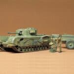 田宫 35100 1/35 英国 丘吉尔鳄鱼坦克