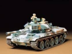 田宫 35168 1/35 日本陆上自卫队 74式坦克 冬季装备
