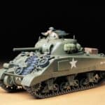 田宫 35190 1/35 美国 M4谢尔曼中坦克 初期型