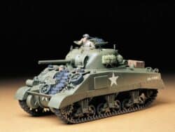 田宫 35190 1/35 美国 M4谢尔曼中坦克 初期型