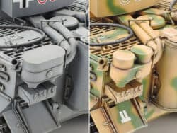 田宫 35216 1/35 德国 虎I重坦克 初期生产型 - 图片 5