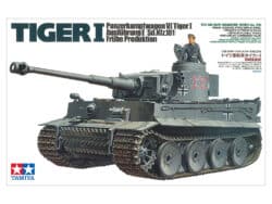 田宫 35216 1/35 德国 虎I重坦克 初期生产型 - 图片 2
