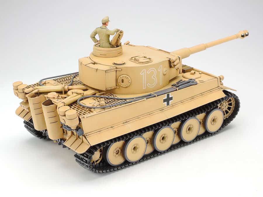田宫 35227 1/35 德国 虎I重坦克 极初期生产型 (非洲规格) - 图片 4