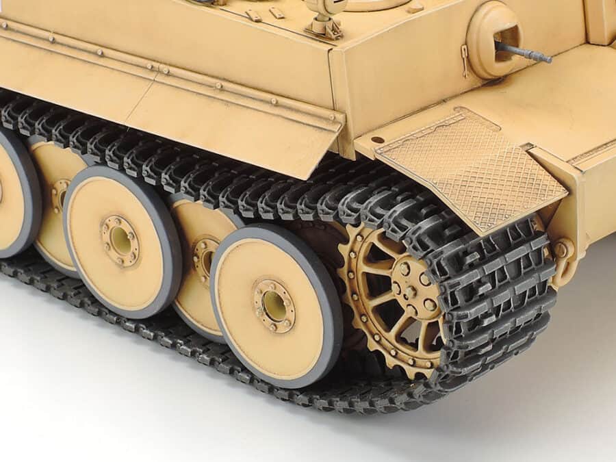 田宫 35227 1/35 德国 虎I重坦克 极初期生产型 (非洲规格) - 图片 6